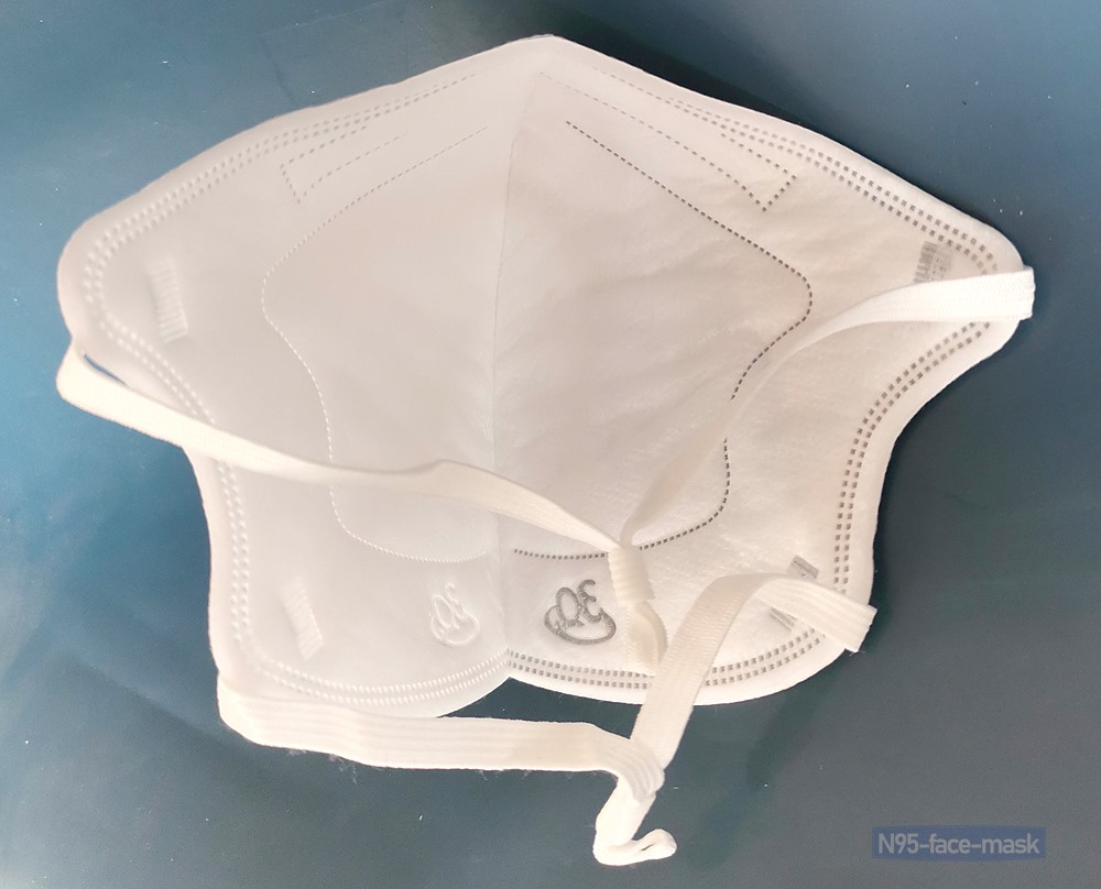 thumbnail image 2 of N95 NIOSH Approved Disposable Foldable Mask With Silicone Seal - Adjustable, 10 Count Box 2 of 3